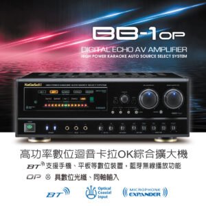 NaGaSaKi長崎BB-1 OP 專業數位迴音卡拉OK綜合擴大機 藍芽 大功率350W+350W 結帳輸入折扣碼BB1OP再打折