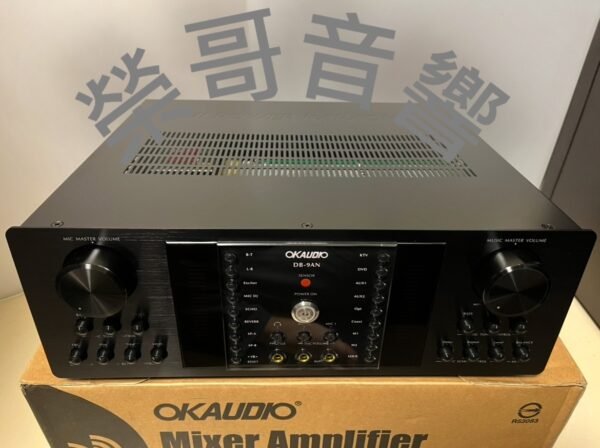 DB-9AN3 OK AUDIO (FNSD) DB-9AN 華成大廠製造 專業卡拉OK數位迴音+殘響效果綜合擴大機 大功率480W+480W 結帳輸入折扣碼db9an再打折