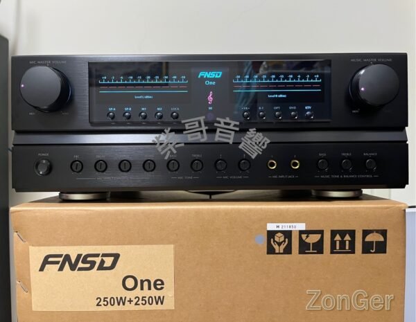 FNSD華成 FN-ONE 專業24位元數位音效卡拉ok綜合擴大機 大功率250W+250W  結帳輸入折扣碼one再打折