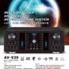9STAR AV-939 華成台灣大廠製造 霸氣 專業數位迴音+殘響效果卡拉OK綜合擴大機 大功率550W+550W 結帳輸入折扣碼av939再打折