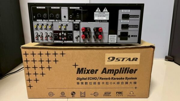 9STAR AV-939 華成台灣大廠製造 霸氣 專業數位迴音+殘響效果卡拉OK綜合擴大機 大功率550W+550W 結帳輸入折扣碼av939再打折