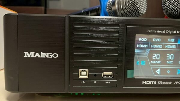 LINE_NOTE_251231_2 MAINGO KP-550 專業卡拉OK數位觸控擴大機 含雙手持無線麥克風 大功率550W+550W 結帳輸入折扣碼kp550再打折