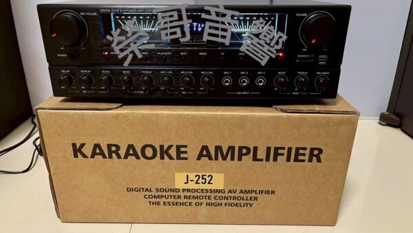 JCT J-252 100%台灣大廠製造 高階款 專業 卡拉OK KTV擴大機 大功率150W+150W 結帳輸入折扣碼j252再打折