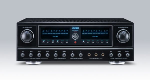 FNSD FN-818N 專業24位元數位音效卡拉OK綜合擴大機 大功率350W+350W 藍牙 光纖 同軸 結帳輸入折扣碼fn818n再打折