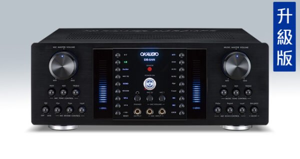 077ab2311034e9cc449cd2ae248a7db2 OK AUDIO (FNSD) DB-8AN 華成大廠製造 專業卡拉OK數位迴音+殘響效果綜合擴大機 大功率380W+380W 結帳輸入折扣碼db7an再打折