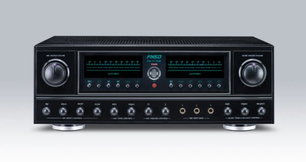 FNSD FN-717NR 專業24位元數位音效卡拉OK綜合擴大機 大功率250W+250W 藍牙 光纖 同軸 結帳輸入折扣碼fn717nr再打折