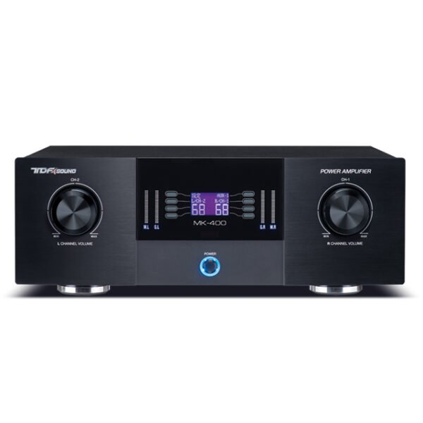 TDF MK-400 專業數位控制後級混音擴大機 大功率550W+550W 結帳輸入折扣碼mk400再打折