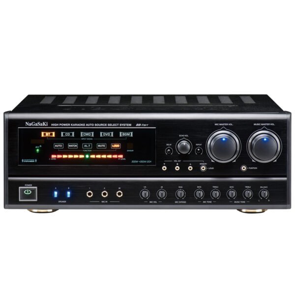 NaGaSaKi 長崎 BB-1 BT 專業數位迴音卡拉OK綜合擴大機 大功率300W+300W 結帳輸入折扣碼bb1bt再打折