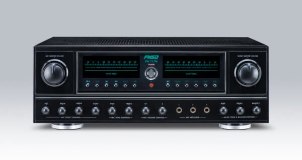 FNSD FN-717N 專業24位元數位音效卡拉OK綜合擴大機 大功率250W+250W 藍牙 光纖 同軸 結帳輸入折扣碼fn717n再打折