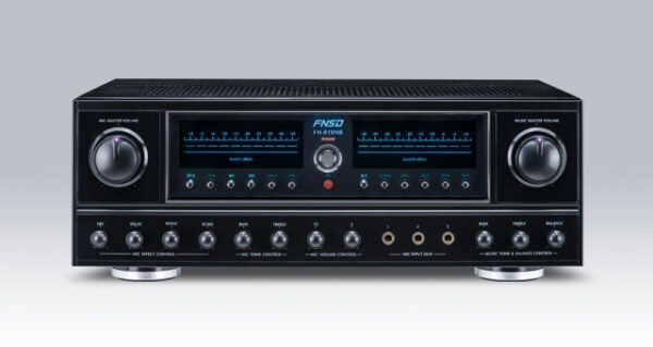FNSD FN-818NR 專業24位元數位音效卡拉OK綜合擴大機 大功率350W+350W 藍牙 光纖 同軸 結帳輸入折扣碼fn818nr再打折