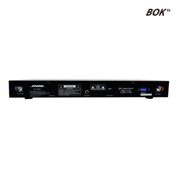 AT-26L_5 BOK AT-26L 專業卡拉OK雙手持UHF無線麥克風 噪音抑制 結帳輸入折扣碼at26l再打折