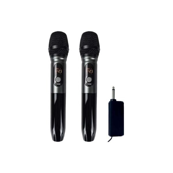 BOK AT-25 專業卡拉OK雙手持UHF鋰充自動多頻道對頻無線麥克風 結帳輸入折扣碼at25再打折