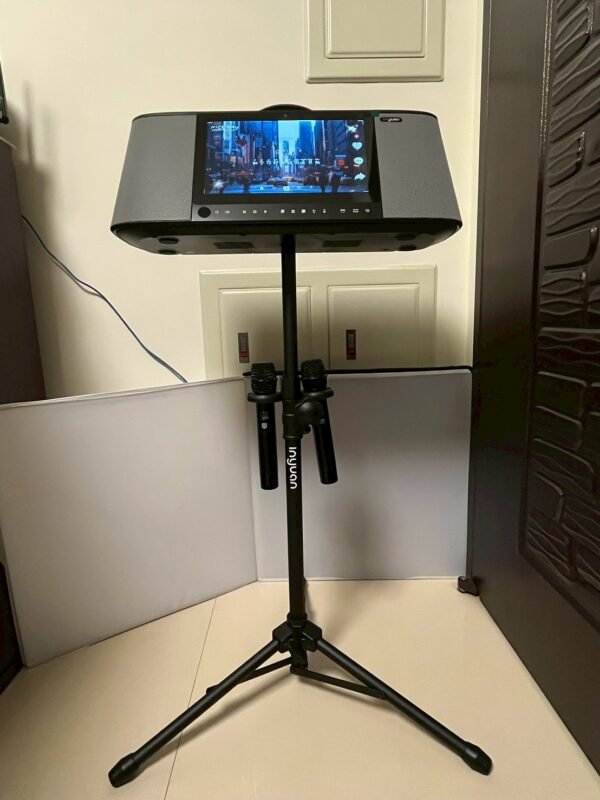 全新Inyuan音圓Party 7000行動伴唱點歌機N5系列含雙手持無線麥克風台灣大廠製造 觸控螢幕4T硬碟(下單再送原廠支架) 結帳輸入折扣碼party7000再打折