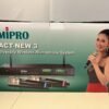 MIPRO 嘉強 ACT-NEW3 UHF雙頻道自動選訊無線麥克風 (MU-90音頭/ACT-32H管身) 結帳輸入折扣碼actnew3再打折