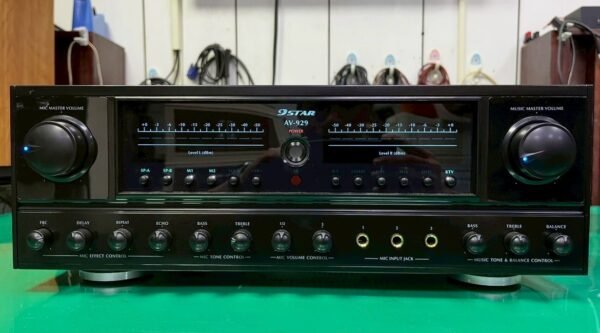 LINE_NOTE_251231_1 9STAR AV-929 華成大廠製造24位元數位回音擴大機 大功率400W+400W 結帳輸入折扣碼av929再打折