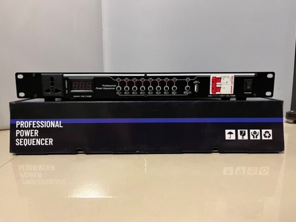 ZonGer 8路時序器 一鍵控制電源 安全開關 穩壓穩流過載保護設備 結帳輸入折扣碼zg8再打折