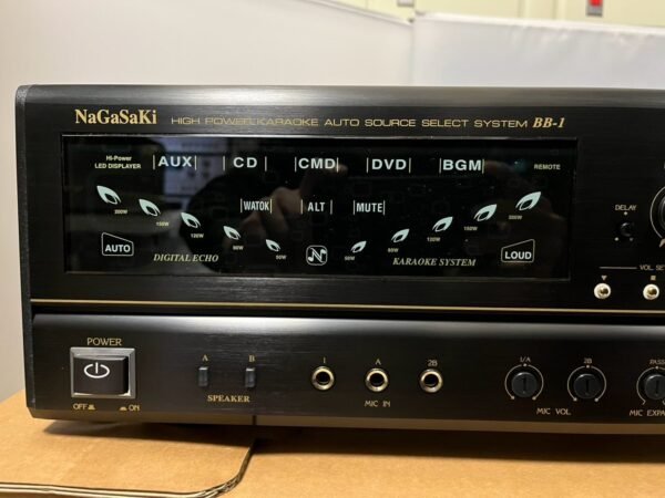 NaGaSaKi長崎BB-1 台灣大廠製造 專業高功率數位迴音卡拉OK綜合擴大機 大功率250W+250W  結帳輸入折扣碼BB1再打折