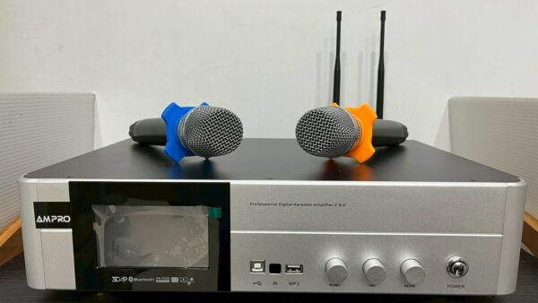 LINE_NOTE_260101_5 AMPRO ZG-450 專業卡拉OK觸控多功能數位擴大機 再送雙手持無線麥克風 大功率450W+450W 結帳輸入折扣碼zg450再打折