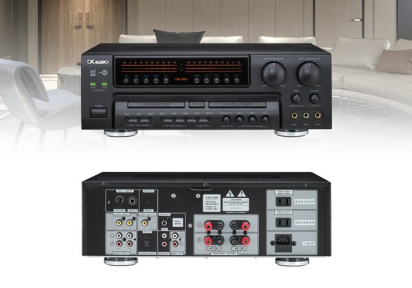 OK Audio OK-5AN 專業高傳真數位迴音卡拉OK擴大機 大功率350W+350W 結帳輸入折扣碼ok5an再打折