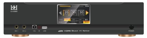 KONEKO KA-8989 專業數位多功能卡拉OK擴大機(再送雙手持無線麥克風2支) 結帳輸入折扣碼ka8989再打折