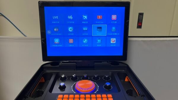 國愛 D25 專業卡拉OK移動式12吋低音多功能炫光點歌+喇叭 藍芽HDMI YT 結帳輸入折扣碼d25再打折