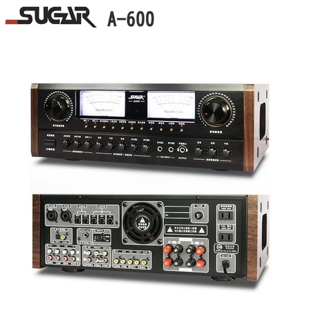 SUGAR A-600 多功能專業卡拉OK擴大機 大功率300W+300W 結帳輸入折扣碼a600再打折