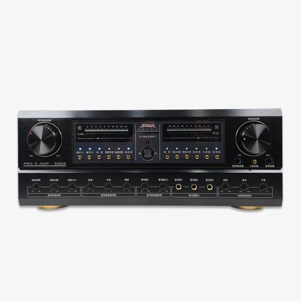 SUGAR AMP-5868專業卡拉OK數位迴音綜合擴大機250W+250W結帳輸入折扣碼amp5868再打折