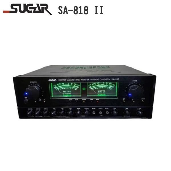 SUGAR SA-818II 專業卡拉OK擴大機200W+200W結帳輸入折扣碼sa818ii再打折