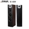 SUGAR SK-600V 雙8吋專業型卡拉OK/家庭劇院 落地式喇叭 /1對2支 結帳輸入折扣碼sk600v再打折