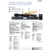JTS 得琦 G-2DSP 專業卡拉OK雙通道數位音訊處理系統鋁合金雙手持無線麥克風（內鍵迴音殘響防嘯）結帳輸入折扣碼g2dsp再打折