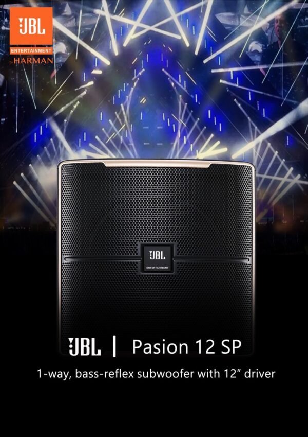 JBL 美國製 Pasion 12SP 專業KTV 演講 活動表演教學 12吋超重低音 重量23kg 結帳輸入折扣碼12sp再打折