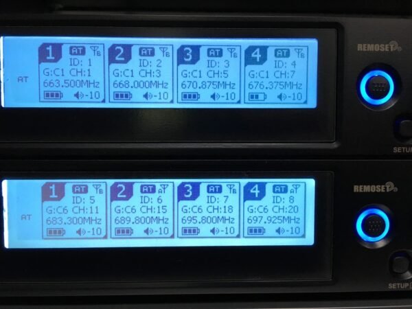 R-4系統 JTS UHF 四頻道無線麥克風系統 附四支麥克風 結帳輸入折扣碼r4再打折