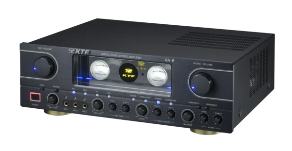 KTF RA-7-A專業卡拉OK綜合擴大機350W+350W防止喇叭短路/自動溫控散熱 結帳輸入折扣碼ra7a再打折