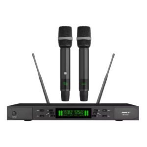BIBLE MB-8800 雙通道UHF無線麥克風 專業級PLL 充電式鋰電池 音頭靈敏 金屬管身 結帳輸入折扣碼mb8800再打折