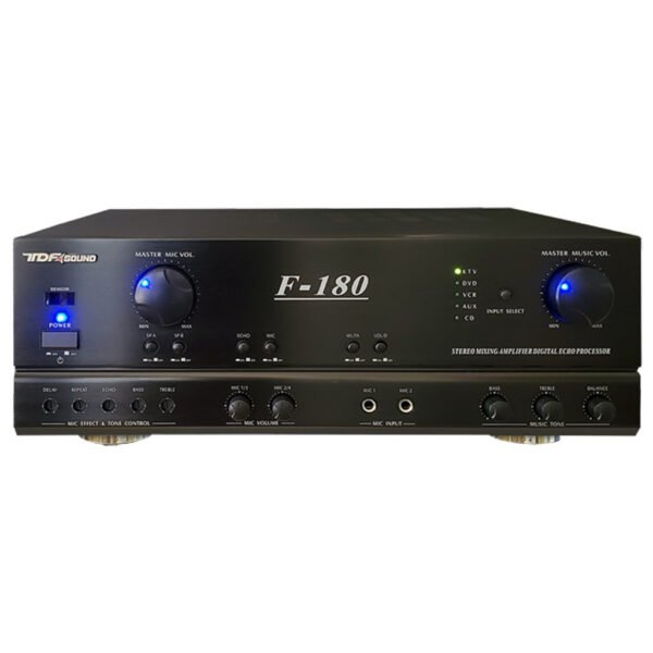 TDF P-180 250W+250W專業綜合歌唱擴大機 結帳輸入折扣碼p180再打折